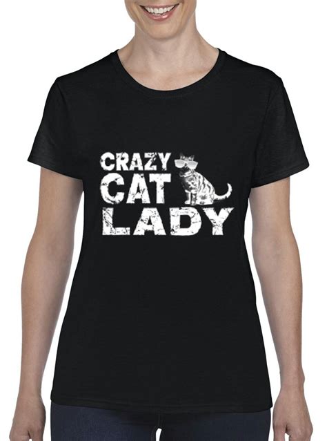 cat lady tee shirts